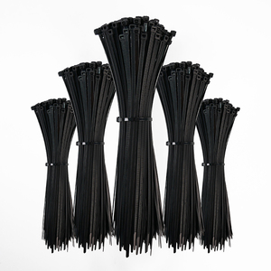 Attaches de câbles en nylon isolées, résistantes aux UV, haute ténacité, pour le regroupement de fils électriques industriels intérieurs et extérieurs - Product Image 1