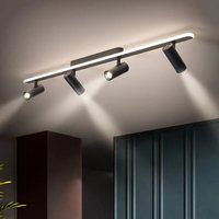 Spots à rail magnétique modernes et simples 10W 20W 30W Luminaire à rail LED pour hôtel
