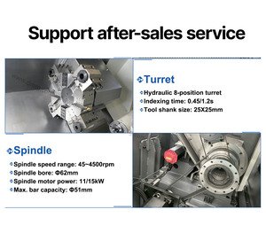 GT DMTG CLS20 Small Horizontal <strong>CNC</strong> Turning Machine GSK Control System Slant Bed <strong>Lathe</strong> with Servo <strong>Tooling</strong> - Product Image 3
