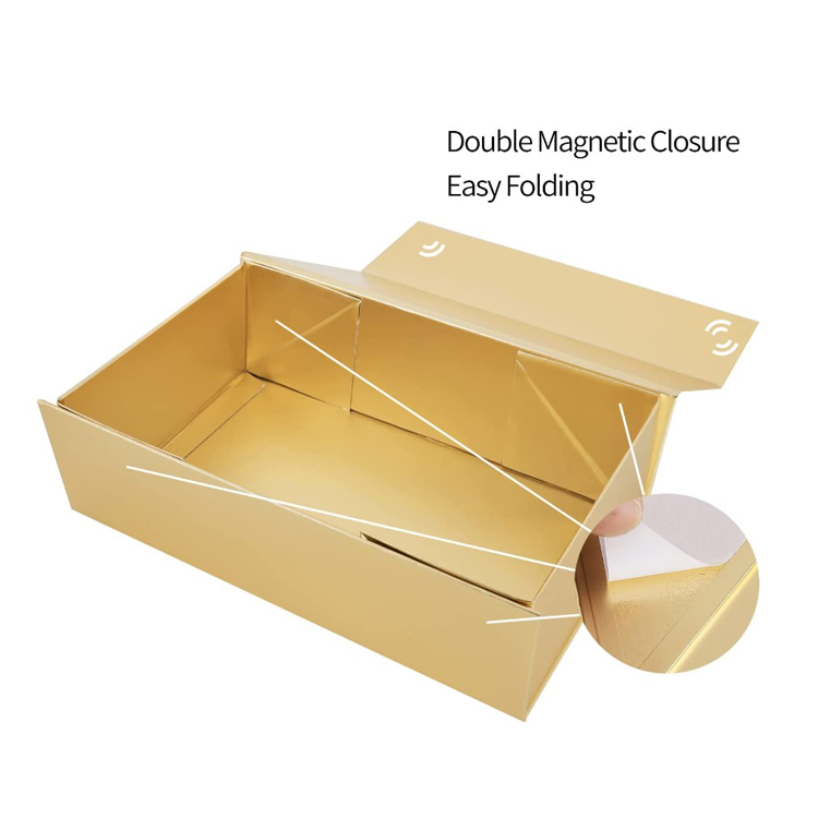 Rose Gold Magnetic Gift Boxes Packaging Luxury for ipad