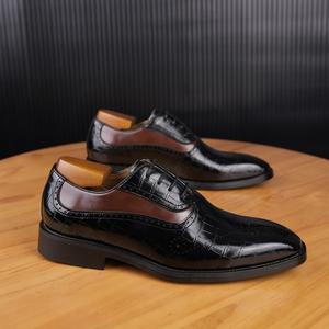 Zapatos de Vestir de Otoño Ligeros e Impermeables para Hombre, Hechos a Mano con Parte Superior de PU, Estilo Slip-On, Zapatos Mocasines Hechos a Medida, Venta al Por Mayor, Alta Calidad - Product Image 2