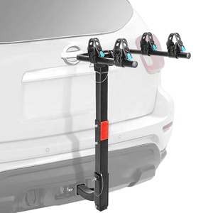 <span class=keywords><strong>Porte</strong></span>-vélos pliable pour 2 et 4 vélos, style mât, à fixer sur l'<span class=keywords><strong>attelage</strong></span>, pour minivans et camions - Product Image 1