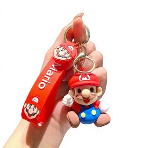 Llavero de Dibujos Animados de <span class=keywords><strong>Super</strong></span> Mario, Bonito, Popular, al por Mayor, Ecológico, Duradero, de PVC, para Niños y Niñas - Product Image 6