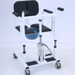 Chaise de levage hydraulique patient bon marché avec pot pour salle de bain équipement de sécurité