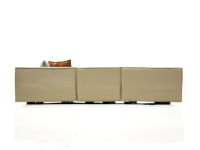 Modulare Sofa garnitur Kompression ssofa Box Sofa kleine Verpackungs größe komprimiert einfache Lieferung Wohnzimmer PU Leder couch Großhandel