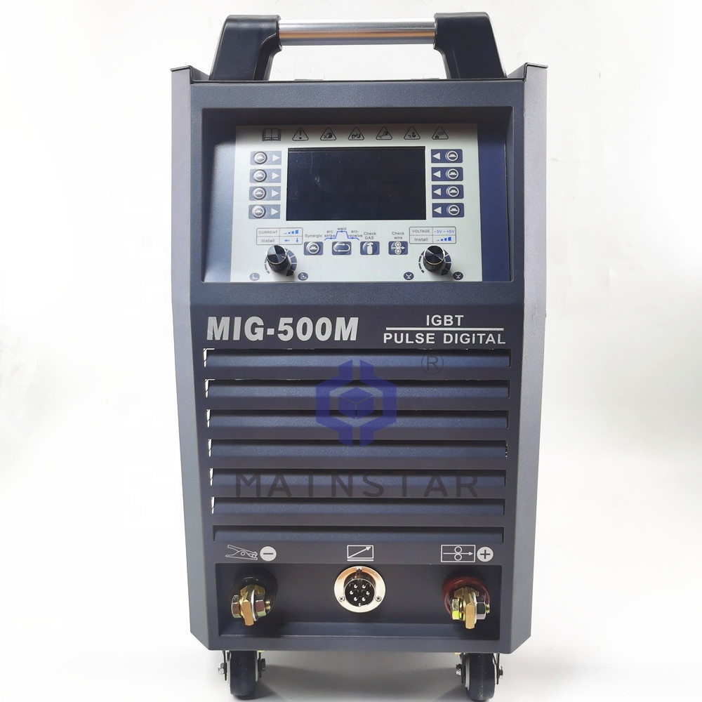 Inverter las Mig 500 denyut ganda, las MIG 500 aluminium Mig, las tugas berat