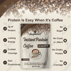 Aeglewell OEM ODM Proteína de café en polvo Proteína y café real Todo en uno en polvo - Product Image 4