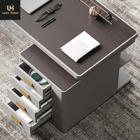 Mobilier de bureau de luxe moderne avec chaise, livraison gratuite, OEM