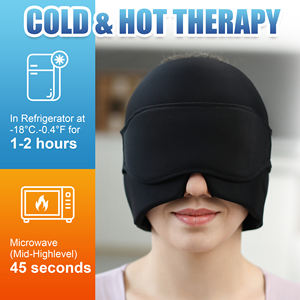 Soğuk ve sıcak tedavi kapağı ile baş ağrısı kapağı ve migren kap jel buz kapağı baş ağrısı, göz torbaları ve sinüsler için uygundur - Product Image 5