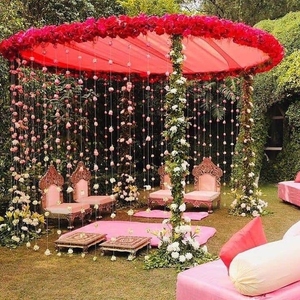 10x10ft Heavy Duty Backdrop <b>Stand</b> Kit, Adjustable <b>Pipe</b> and Drape Kit for Wedding, Party, Christmas, Birthday Decorations - Product Image 6