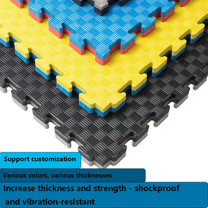 Vente directe d'usine. Durable et robuste. Tapis de sol de gym d'intérieur Tatami pour usage domestique. Tapis de sol antidérapant pour le sport. - Product Image 1