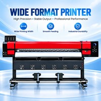 Printer Eco Solvent Format Lebar 1.8m Peralatan Pencetakan Inkjet untuk Kertas Grafis Billboard, Spanduk, dan Vinyl