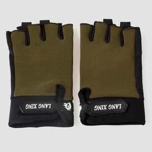 Gants de cyclisme colorés pour hommes pas cher Gants de fitness et d'haltérophilie demi-doigts - Product Image 2