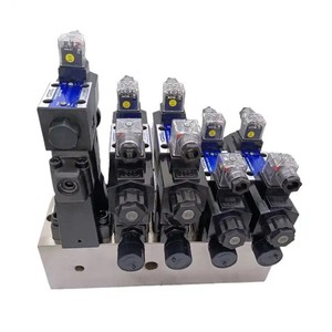 Vanne solénoïde JINGJI BYMD-E10B, vanne hydraulique électromagnétique à trois voies et cinq positions pour applications automobiles - Product Image 5