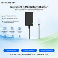 Chargeur de batterie Ni-Mh Ni-Cd pour microcontrôleur 4.8V 6V 7.2V 8.4V 9.6V 10.8V 500mA chargeur de batterie NiMh Intelligent automatique