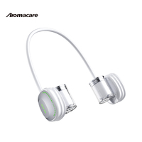 Ventilateur de cou haute vitesse Aromacare, 1 à 200 niveaux, contrôle précis de la vitesse, écran LED, ventilateur portable pour les déplacements en extérieur