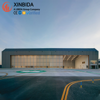 Structure en acier préfabriquée pour entrepôt, construction rapide avec certification CE CWB pour solutions de hangar