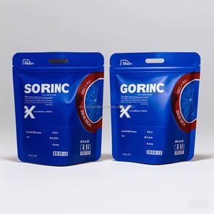 Bolsas de Almacenamiento de Alimentos de Mylar Plateado Mate Impresas con Grabado Personalizado, 100 Micras de Grosor, a Prueba de Olores, Selladas en 3 Lados, Tipo Stand-Up - Product Image 5