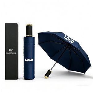 OEM Made in China 8K Portable Cheap Foldable Mini UV Umbrella Pocket with Logo for Customization - Product Image 1