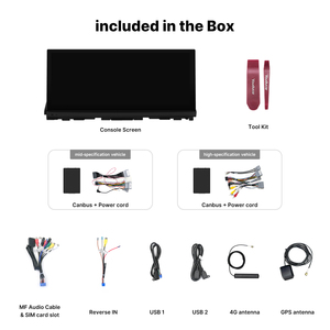 Autoradio <span class=keywords><strong>Android</strong></span> Youducar 12.3" con GPS e Navigazione per Sienna 2022-2026, CarPlay Wireless, <span class=keywords><strong>Android</strong></span> <span class=keywords><strong>Auto</strong></span>, Bluetooth - Product Image 3