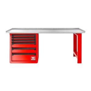 FACOM - RWS2-2MG6D établi galvanisé rouge 2m plan de travail-EAN 3662424174650 BANCS ET TABLES - Product Image 1