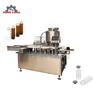 Full Automatic China Factory 12head Vial filling machine/production line/equipment