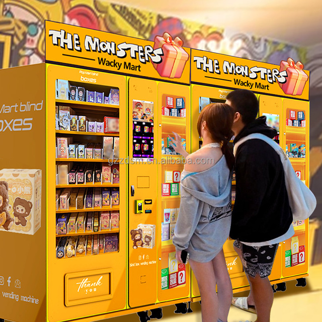 Custom Self-Service Blind Box Vending Machine Coin/Credit Card/QR/Token Toy Vending Machine for Shopping Mall SDK Manufacture
