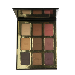 Paleta de maquillaje al por mayor, 9 colores, paleta de sombra de ojos con pigmentos - Product Image 1
