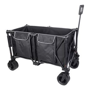 New Custom Kids Outdoor Picnic Camping Cooler <strong>Wagon</strong> Foldable <strong>Beach</strong> <strong>Wagon</strong> With Canopy - Product Image 3