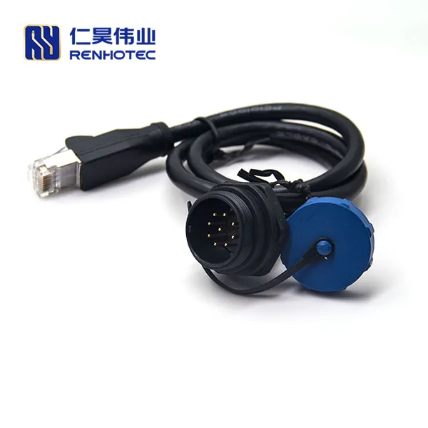 Sp Serie Connector Weipu SP11 SP13 SP17 SP21 SP29 1 2 3 4 5 6 7 9 12 14 16 19 22 24 26 Pin IP67 IP68 Waterdichte Kabel