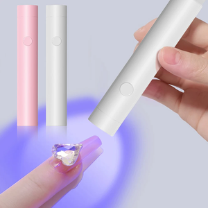 Sèche-ongles portable mini UV LED rechargeable pour séchage rapide du vernis gel, cadeau pour les ongles, utilisation à domicile et en voyage - Product Image 1