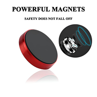 Support magnétique pour téléphone de voiture en alliage d'aluminium ultra fin avec logo personnalisé, pour tableau de bord, navigation, conduite