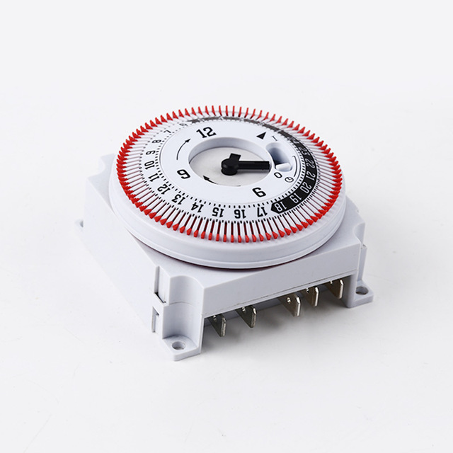 Hot Sale Timer 24 Hours Mechanical Rotary Time Control Switch 220V Timed Automatic Shutdown Industrial Timer