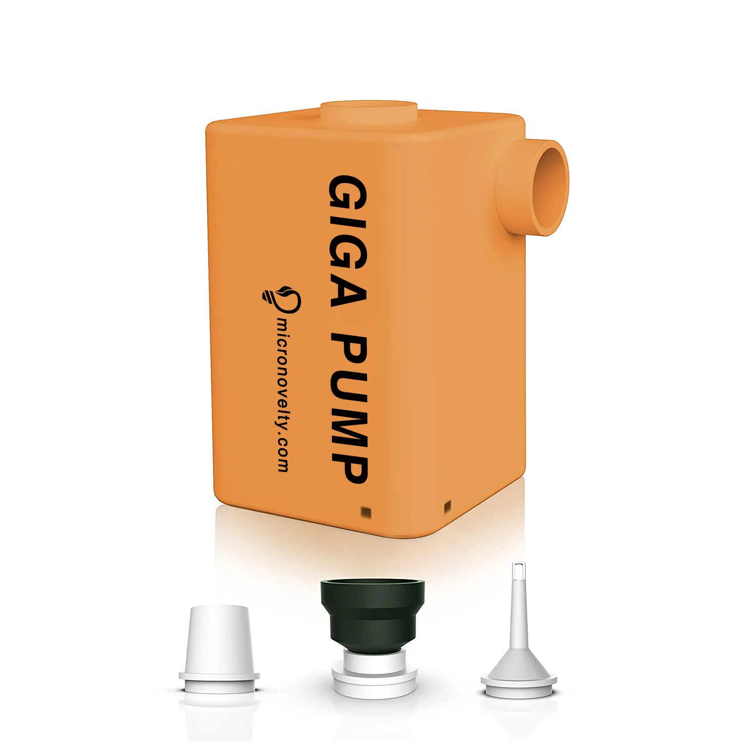 MicroNovelty GIGA 펌프 1.0 micronovelty 손 크기 inflatables를 위한 전기 휴대용 공기 펌프