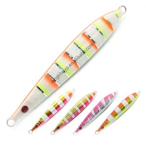 Oem Offshore Boat Drop Jigs 120g Fast Vertical Sinking Glow Vertical Jigging Fishing Lure