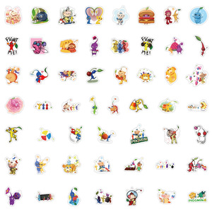 สติกเกอร์กราฟฟิตี <span class=keywords><strong>pikmin</strong></span> 50ชิ้นสติกเกอร์กีตาร์คอมพิวเตอร์สเก็ตบอร์ดสติกเกอร์การ์ตูนเกมขายส่ง - Product Image 5