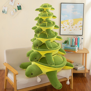 Cuscino Peluche a Forma di Tartaruga, Morbido Peluche di Tartaruga Marina, <span class=keywords><strong>Compagno</strong></span> Terapeutico, Decorazione per la Casa, Regalo Adorabile per Famiglia e Amici - Product Image 3