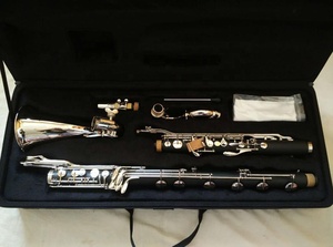 Clarinetto Professionale in Bakelite per Bassi a C, <span class=keywords><strong>Strumento</strong></span> <span class=keywords><strong>Musicale</strong></span> - Product Image 6