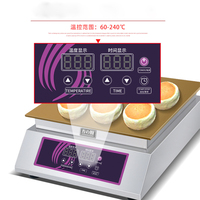 QDMECH Nouvelle Conception Machine Commerciale Électrique Numérique pour Crêpes, Gaufres, Pâtisseries, Crèmes et Gâteaux au Fromage
