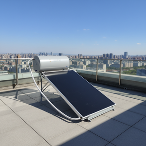 Chauffe-eau solaire thermique à économie d'énergie de 200 L avec acier inoxydable <span class=keywords><strong>pour</strong></span> installation sur le toit, usage domestique - Product Image 1