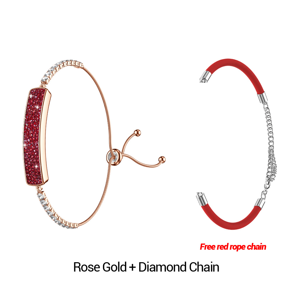 Rose Gold + Diamond Chain