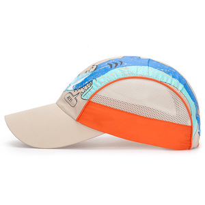 Children's Sun Protection Baseball Cap Breathable Mesh Quick Drying Shade Hat For Boys Girls Unisex Summer Outdoor Use - Product Image 2