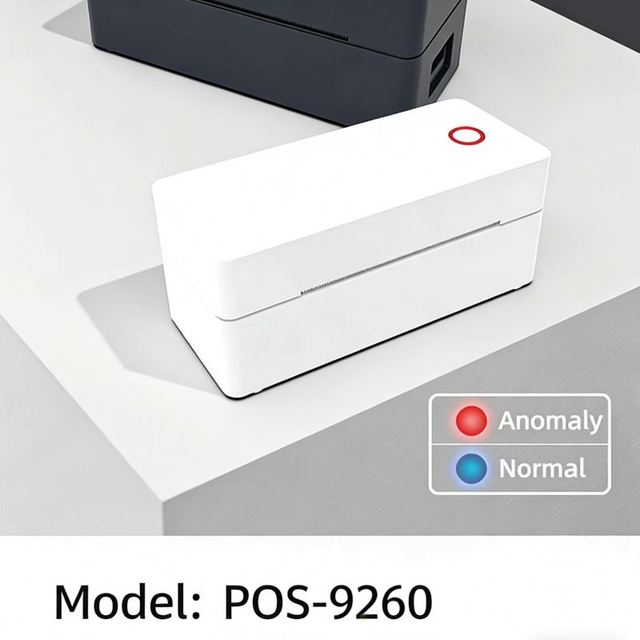 POS-9260 Portable Shipping Thermal Label Printer 4x6 Inch Proof Adhero Label Maker for Small Business Logistics Express