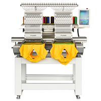 FUWEI FW-1502 Offre Spéciale Portable Double Tête Machine Broderie Usage Domestique