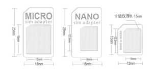 Adaptador Universal de Tarjeta SIM, Convierte Nano/Micro SIM a Bandeja de Tarjeta SIM de Tamaño Completo con Herramienta Metálica de Extracción, <span class=keywords><strong>para</strong></span> Uso en Viajes con Teléfonos Celulares - Product Image 5
