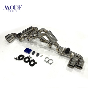 Système d'échappement Catback avec commande électronique des soupapes pour <span class=keywords><strong>Ferrari</strong></span> F430 Spider Cabriolet 4.3L V8 2005-2009 - Product Image 2