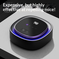 Répulsif Ultrasonique Puissant Contre les Rongeurs et Moustiques – Dispositif Anti-Rats pour Maison, Voiture, Extérieur et Usine – Lampe Électronique Rechargeable