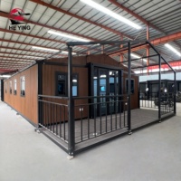 Vente Flash : Maison Conteneur Modulaire Pliable de Luxe Préfabriquée Extensible, Couleurs Personnalisables, pour Usage Extérieur