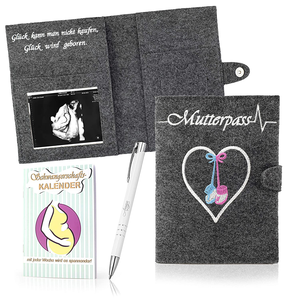 Wholesale Mother's <strong>Passport</strong> <strong>Cover</strong> Felt Mutterpass Felt <strong>Passport</strong> Holder Notebook <strong>Cover</strong> - Product Image 6