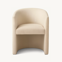 Fauteuils inclinables en tissu pour salle à manger, meubles italiens